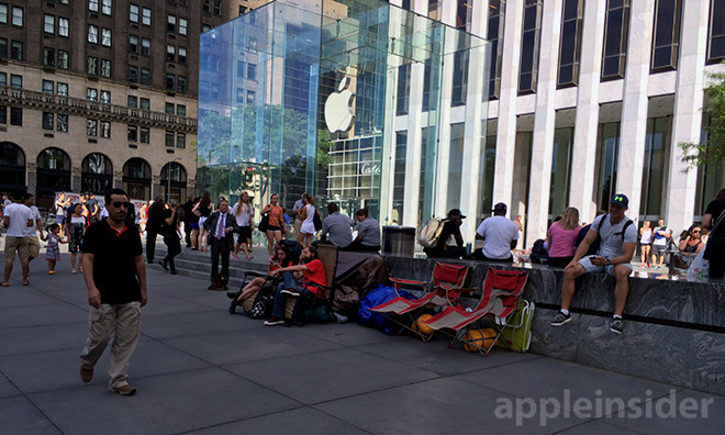 Apple's Cube store v New Yorku