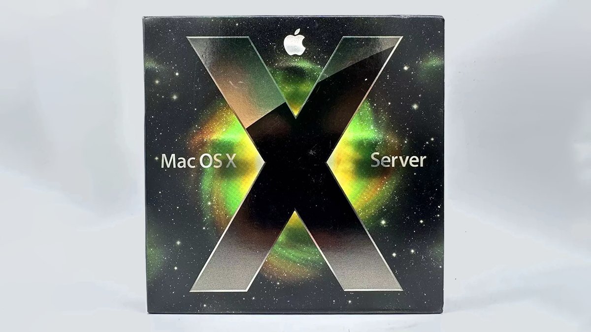 Maloobchodní prodej Mac OS X Server.